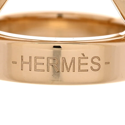 Hermes Permabrass Mini Trio Twilly Ring 3 of 5