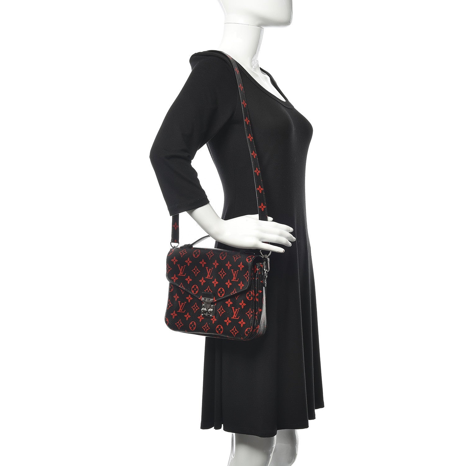 Louis Vuitton Monogram Infrarouge Pochette Metis 2 of 13