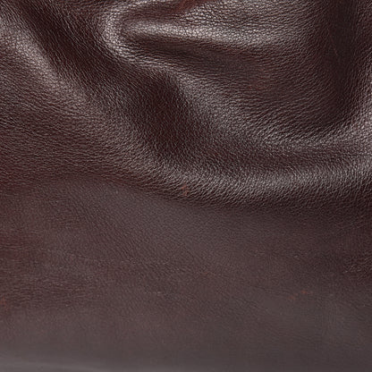 Gucci Calfskin Medium Britt Tote Dark Brown 13 of 16