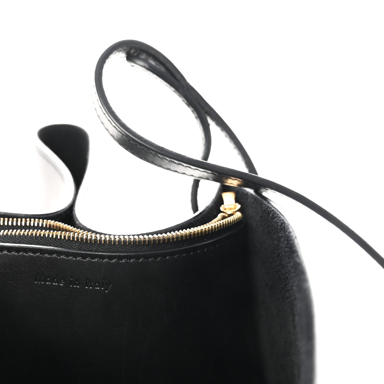 Celine Smooth Calfskin Medium Pinched Bag Black 6 of 9