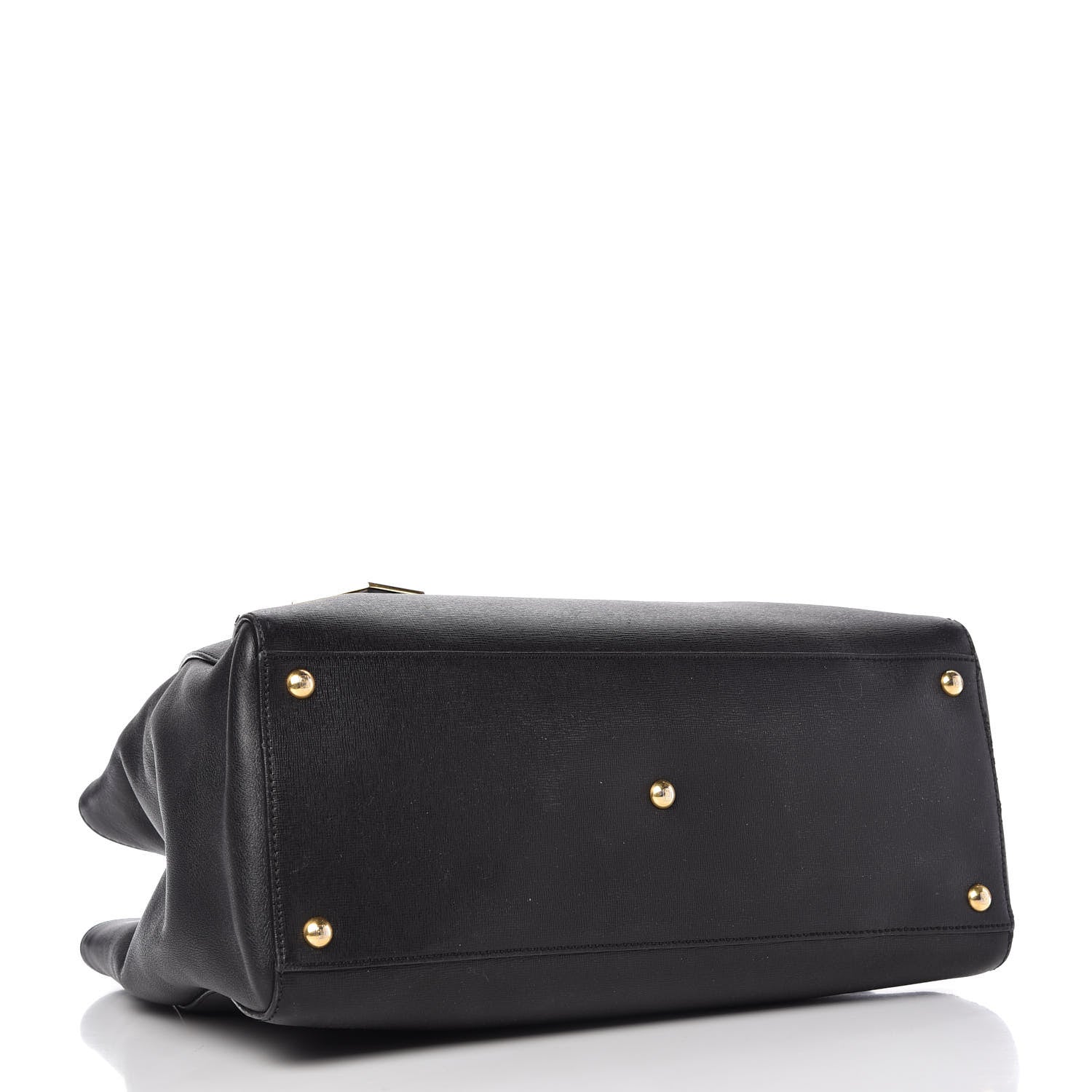 Fendi Vitello Elite Medium 2Jours Tote Black 4 of 11