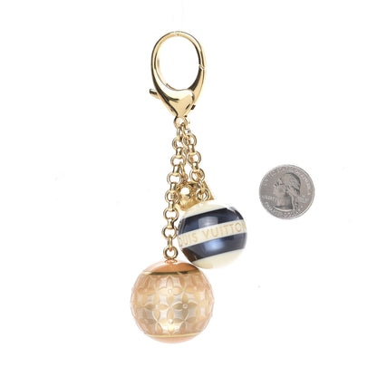Louis Vuitton Mini Lin Croisette Bag Charm Blue 2 of 3