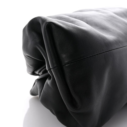 Bottega Veneta Smooth Butter Calf The Pouch Oversized Clutch Black 9 of 10