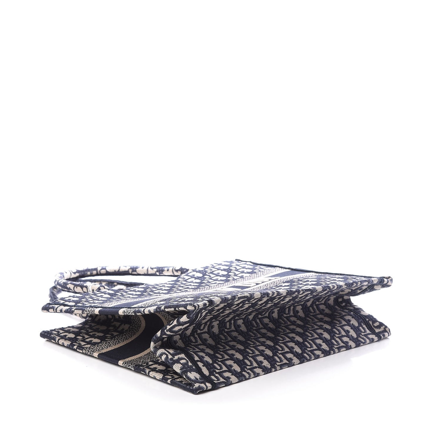 Oblique Medium Book Tote Blue Multicolor