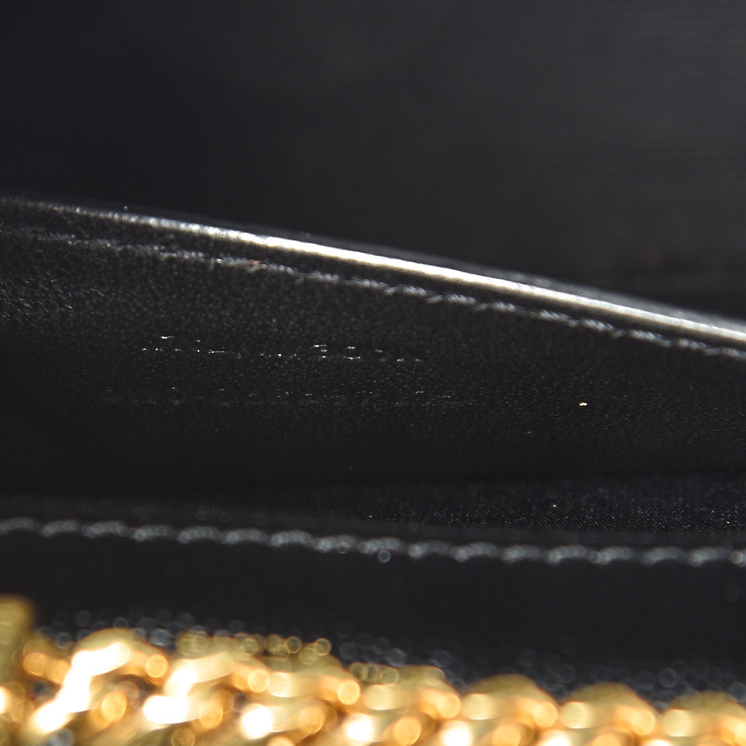 Saint Laurent Grain De Poudre Small Monogram Kate Satchel Black 8 of 11