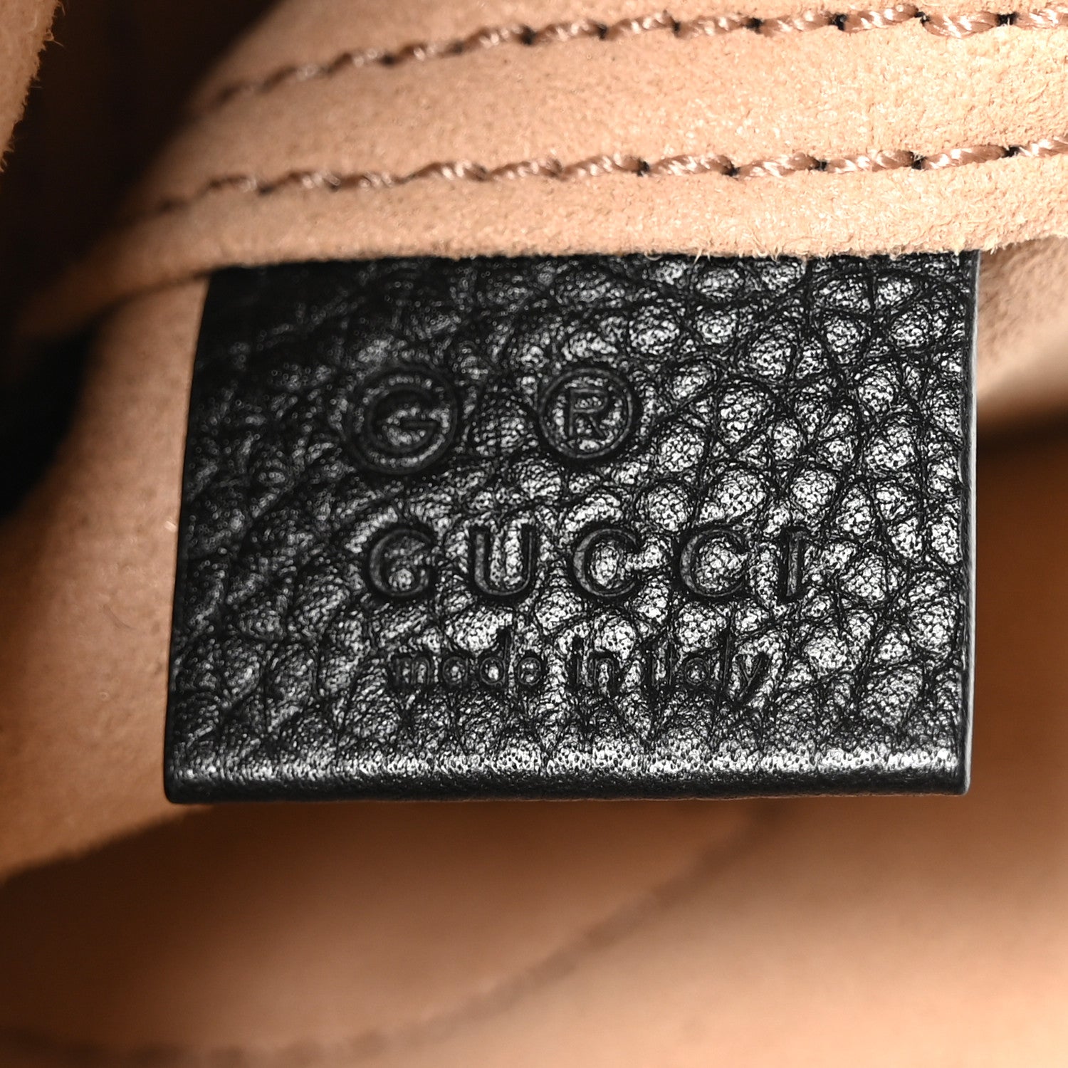 Gucci Grained Calfskin Small Dahlia Tote Black 7 of 11