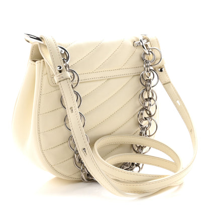 Chloe Calfskin Quilted Mini Drew Bijou Shoulder Bag  Natural White 3 of 10