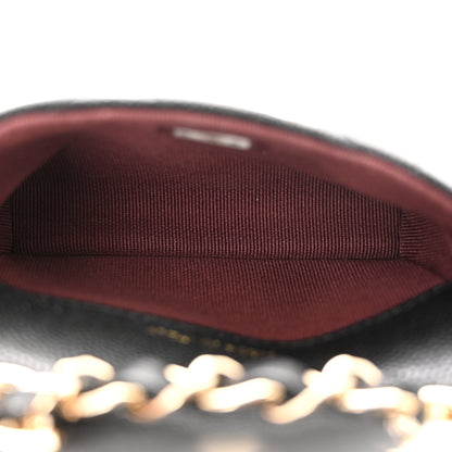 Chanel Caviar Quilted Mini Chain Belt Bag Black 5 of 14