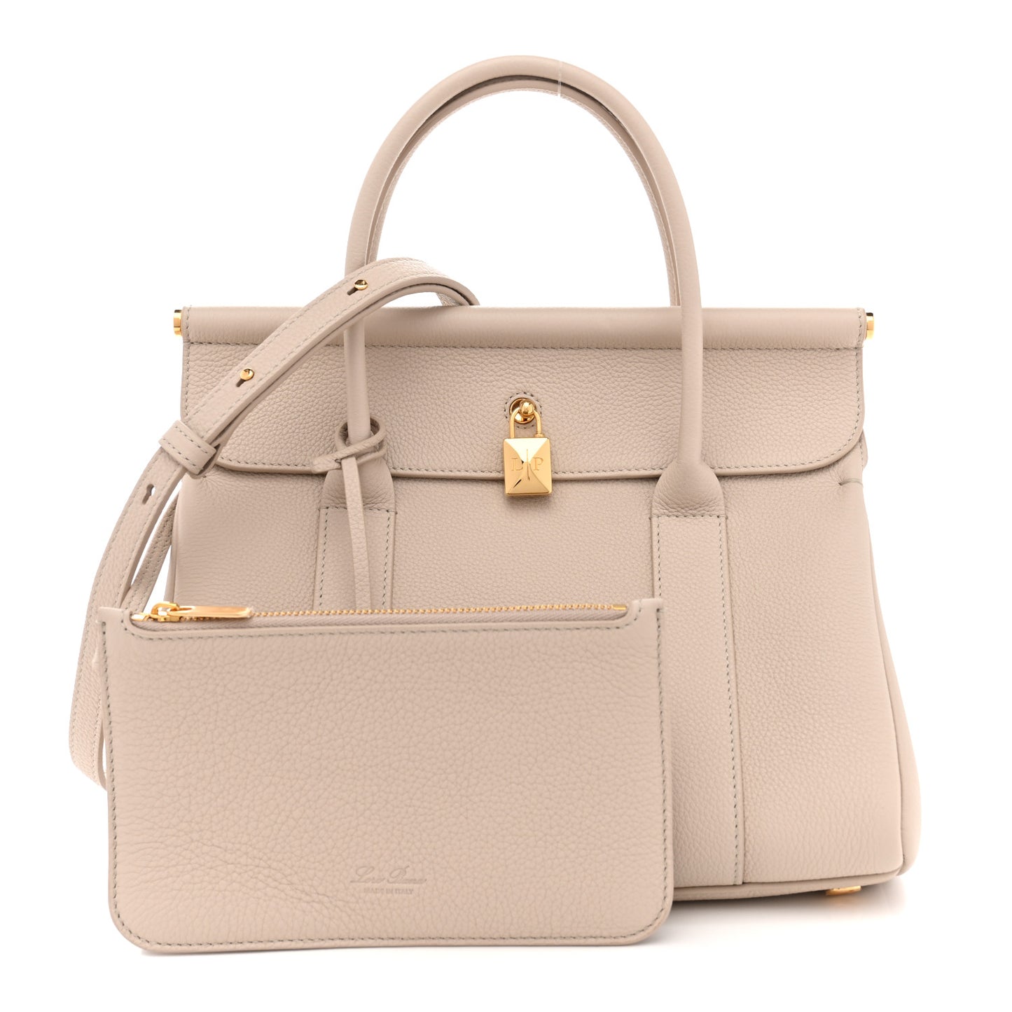Calfskin L25 Loom Bag Creamed Honey