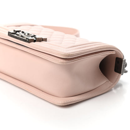 Chanel Calfskin Quilted Small Boy Flap Light Pink 7 of 10