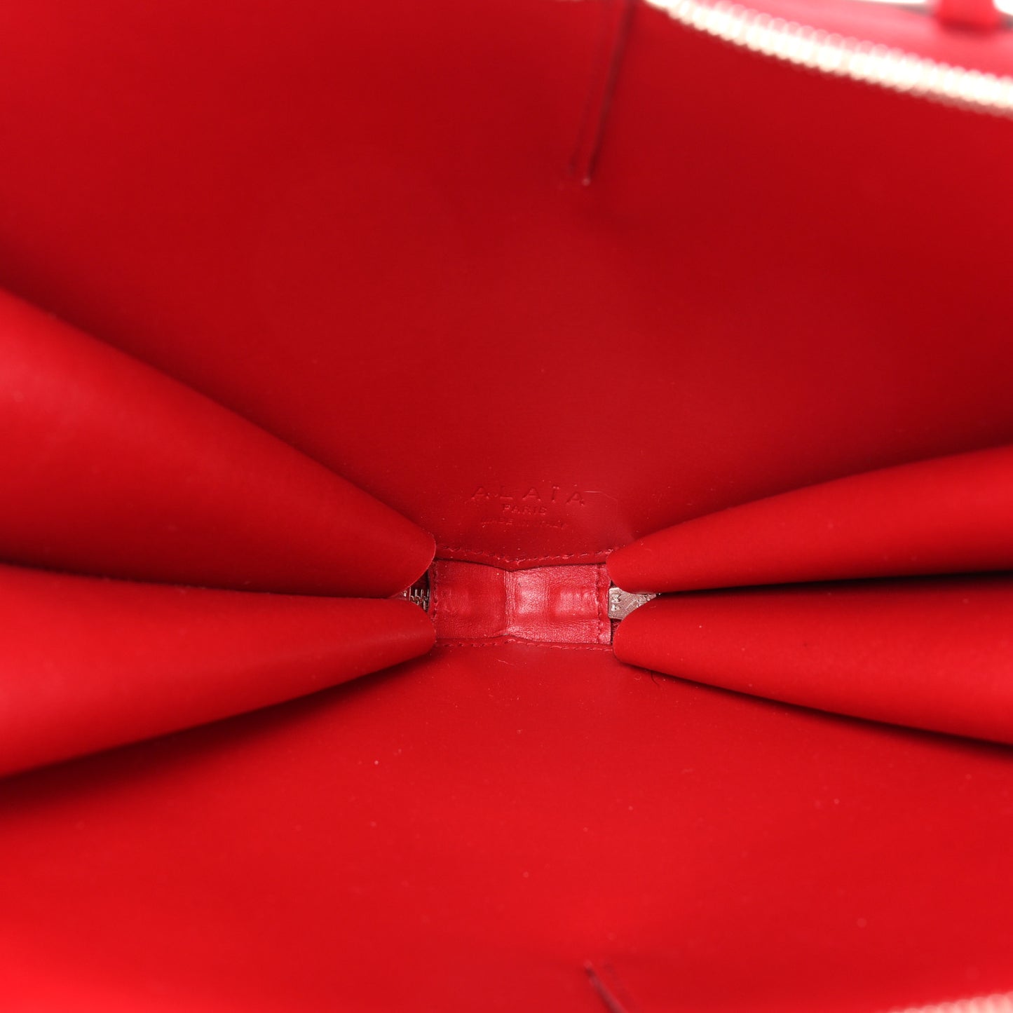 Lux Calfskin Le Coeur Bag Lacquer Red