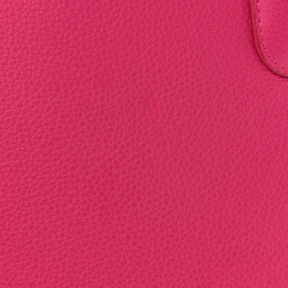 Christian Dior Grained Calfskin Bar Tote Coquelicot 9 of 9