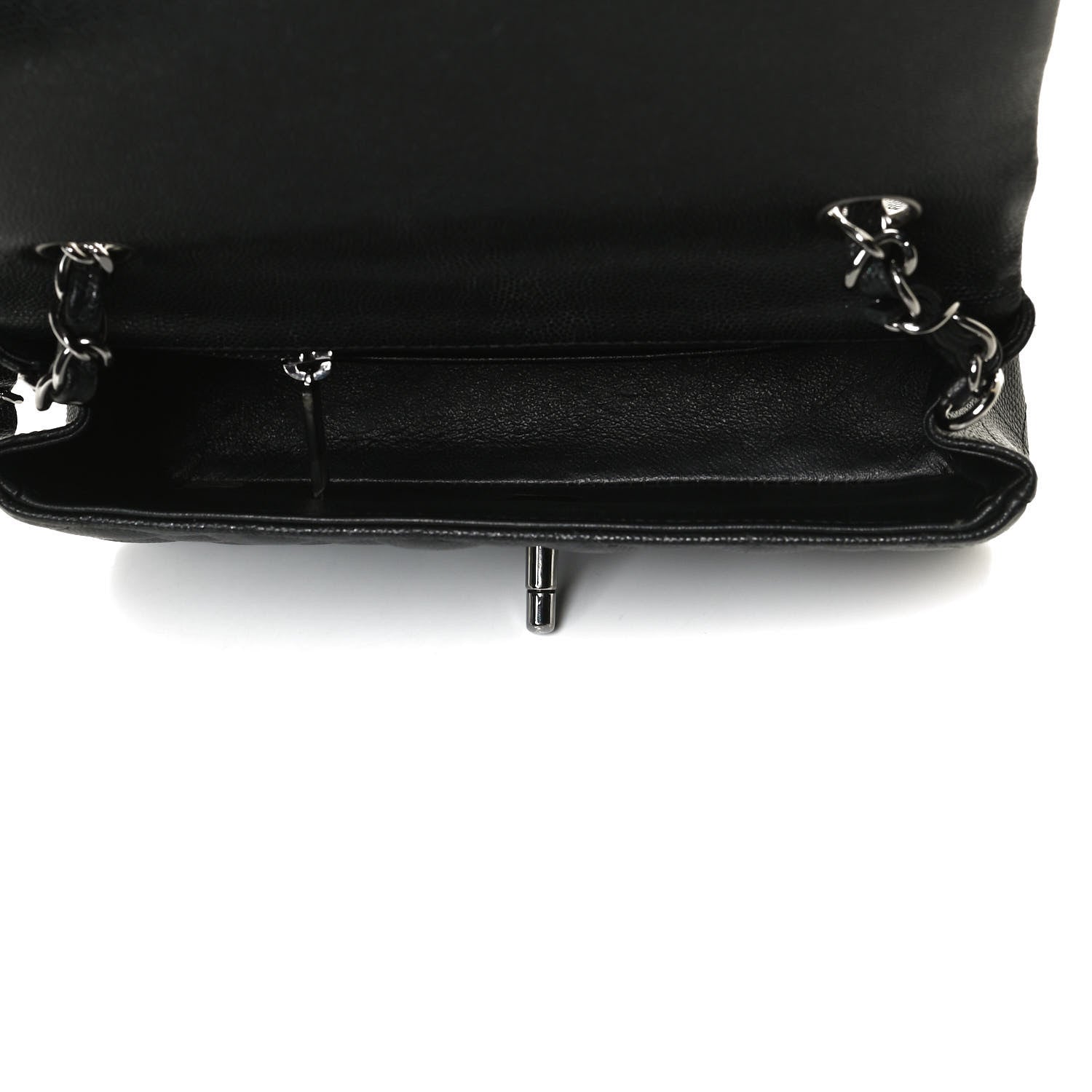 Chanel Iridescent Caviar Quilted Mini Rectangular Flap Black 5 of 13