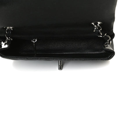 Chanel Iridescent Caviar Quilted Mini Rectangular Flap Black 5 of 13