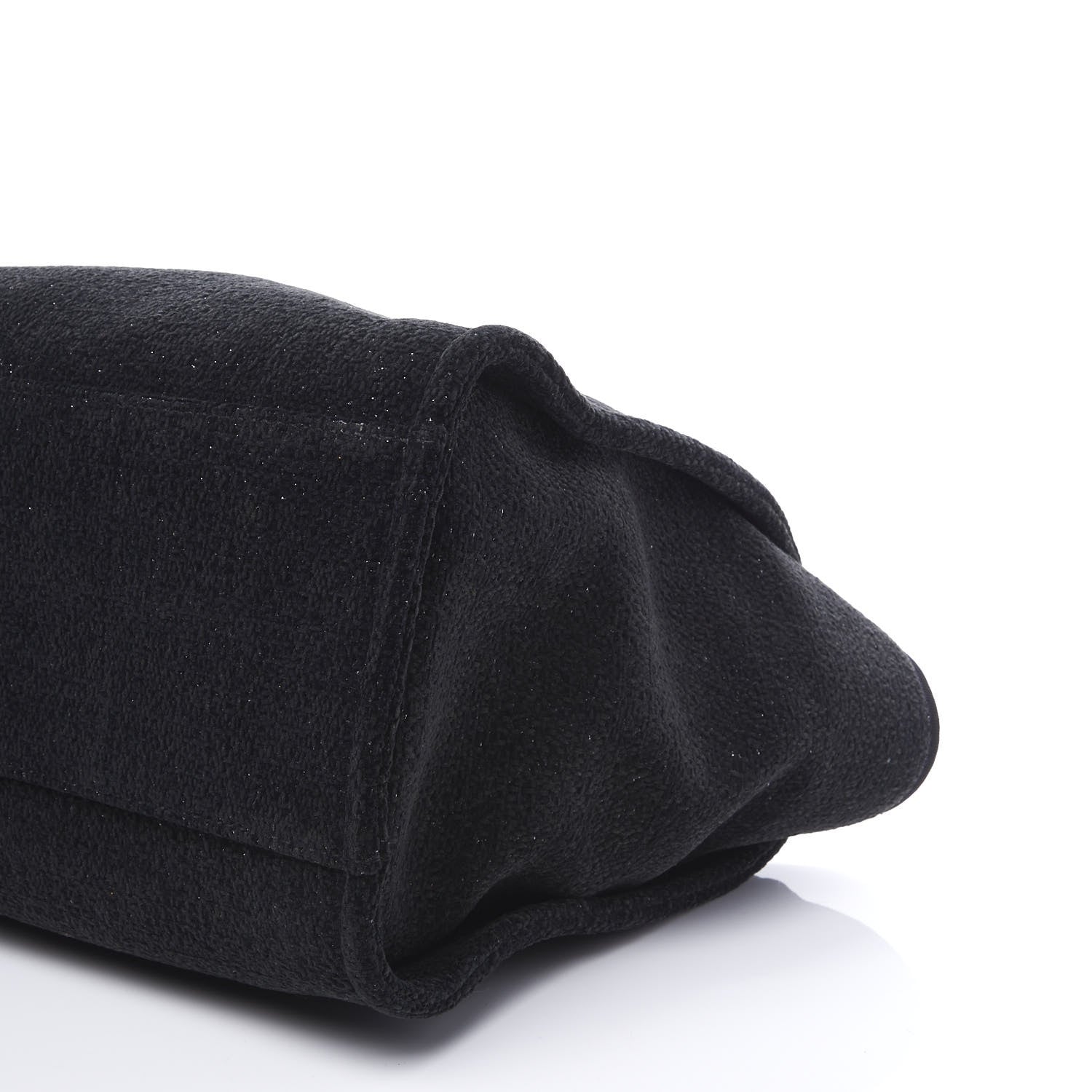 Chanel Lurex Boucle Medium Deauville Tote Black 6 of 10