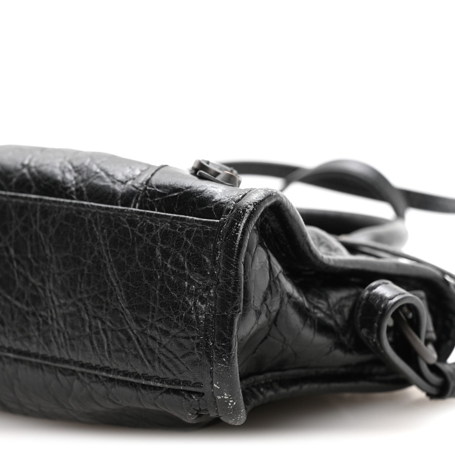 Balenciaga Agneau Arena Classic Hardware Nano Le City Black 10 of 10