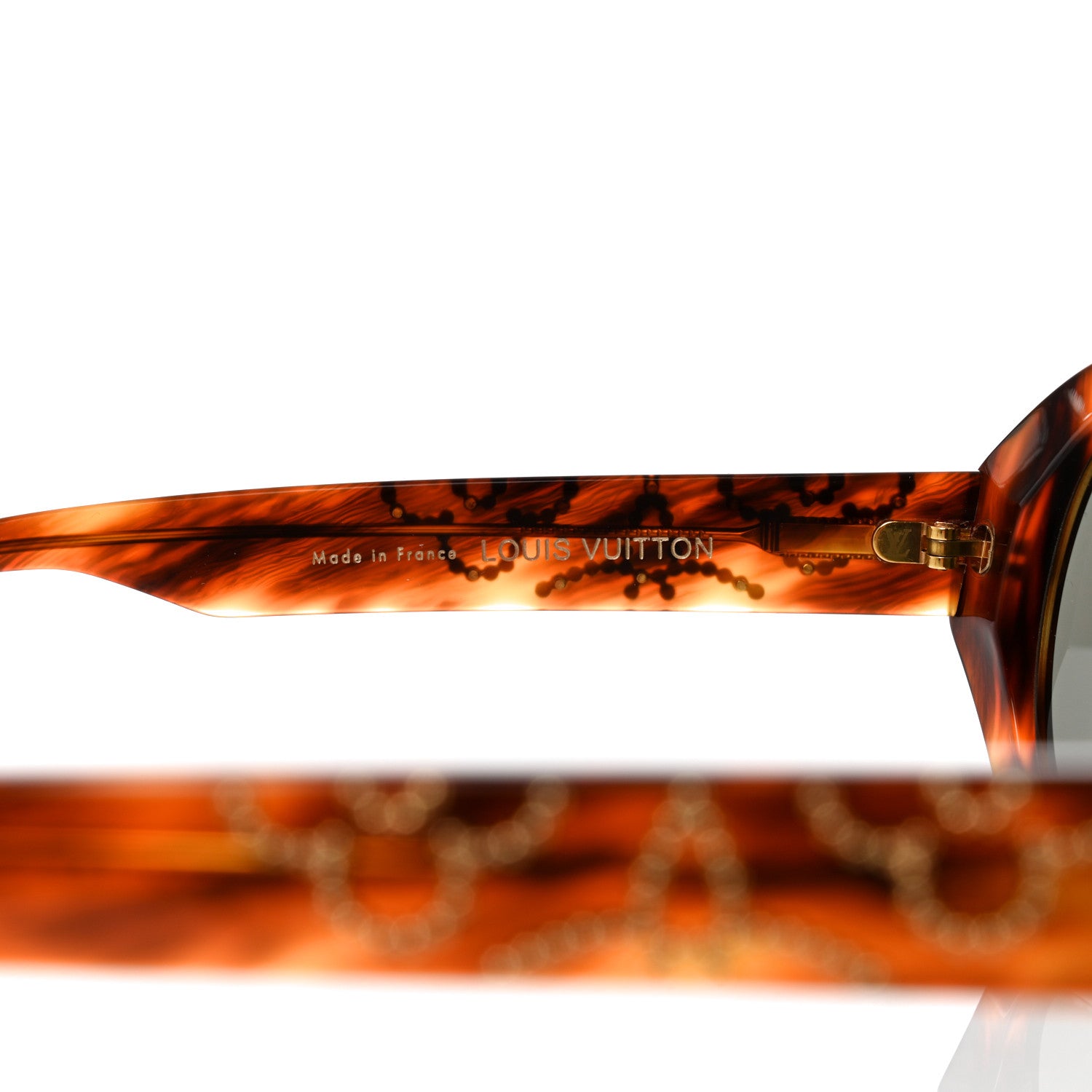 Louis Vuitton Studded La Piscine Sunglasses Z1050U Tortoise 5 of 8