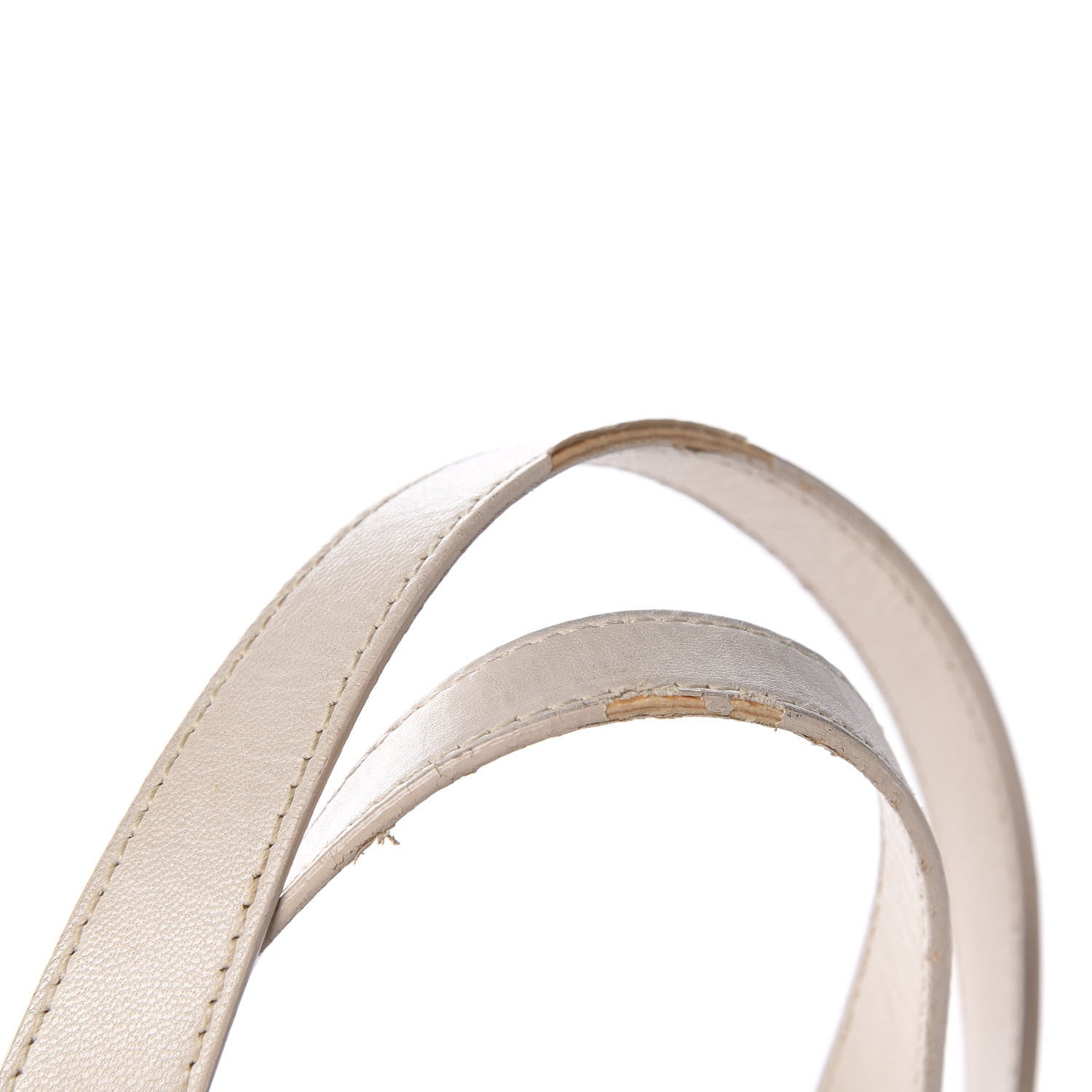 Christian Dior Lambskin Cannage Large Lady Dior Shopper Tote White 12 of 13
