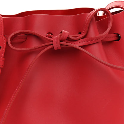 Mansur Gavriel Calfskin Mini Bucket Bag Flamma 8 of 11