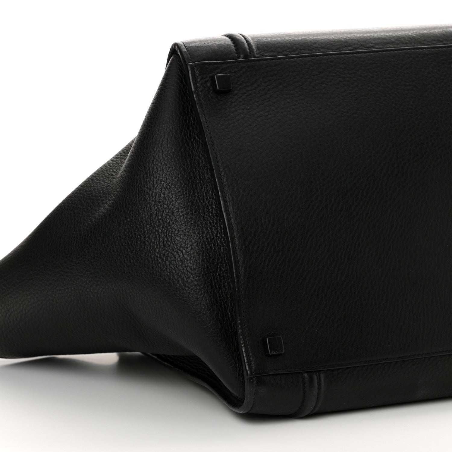 Celine Grained Calfskin Medium Phantom Luggage Black 9 of 13