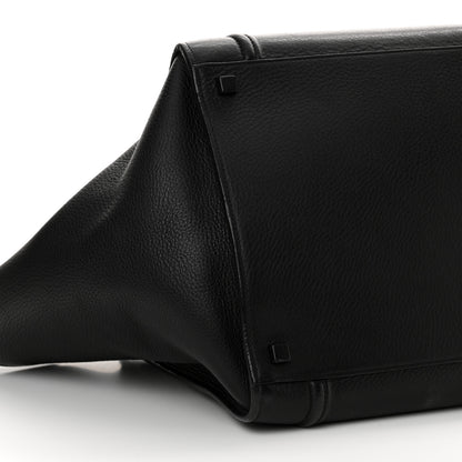 Celine Grained Calfskin Medium Phantom Luggage Black 9 of 13