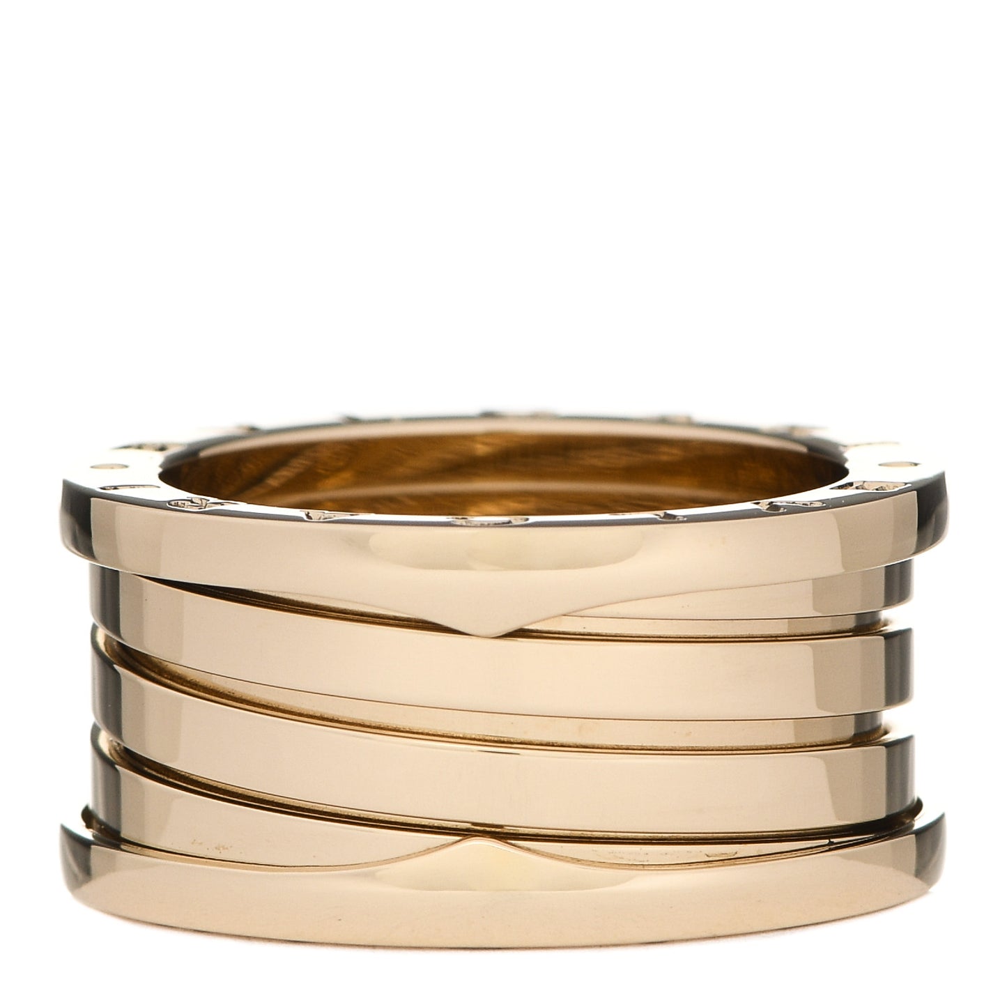 18K Yellow Gold B.Zero1 Four-Band Ring 57 8
