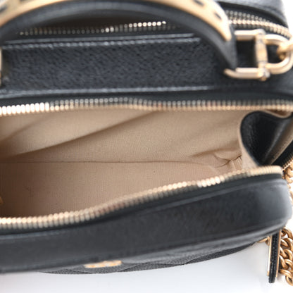 Chanel Caviar Quilted Mini Carry Around Bowling Bag Black 6 of 12