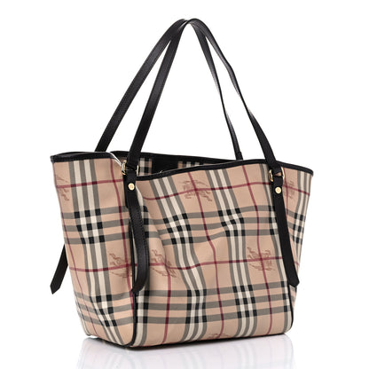 Burberry Haymarket Check Canterbury Tote Chocolate 2 of 15