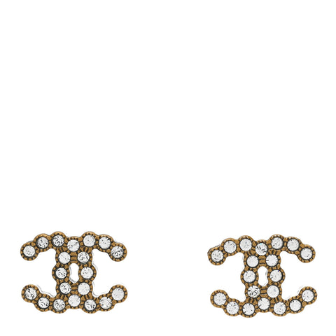 Crystal City Of Lights CC Earrings Gold