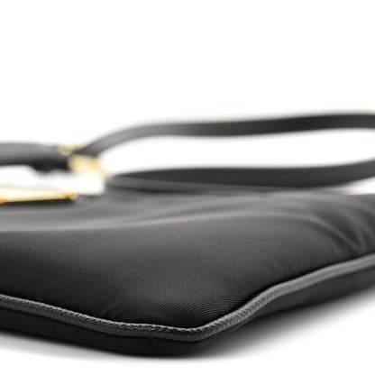 Prada Re-Nylon Saffiano Pouch Black 10 of 11