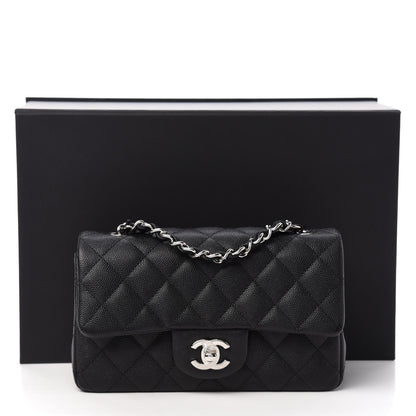 Chanel Caviar Quilted Mini Rectangular Flap Black 11 of 11