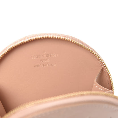 Louis Vuitton Vernis Animania Oiseau Songbird Coin Purse Rose Florentin 5 of 5