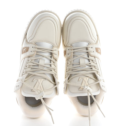 Louis Vuitton Calfskin Mens LV Trainer Maxi Sneakers 11 White 2 of 13
