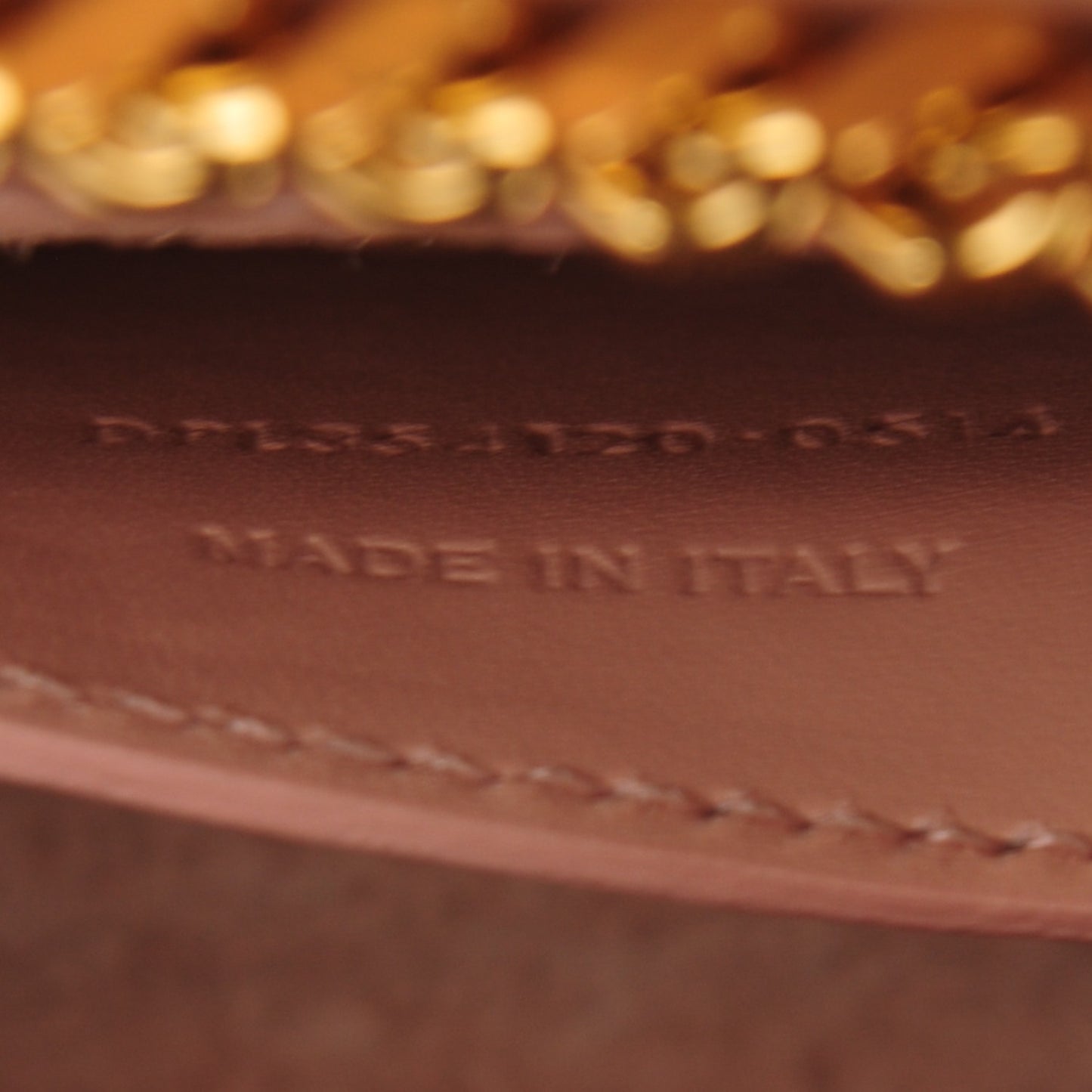 Calfskin Small Classic Monogram Kate Tassel Satchel Pale Blush