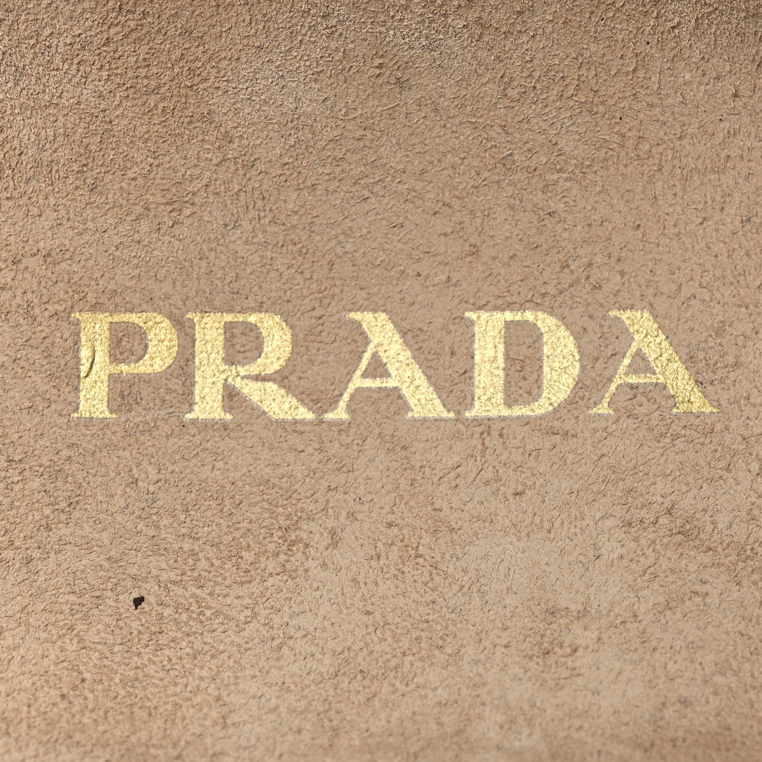 Prada Suede Metal Triangle Logo Womens Double Buckle 20mm Slide Sandals 37 Ecru 9 of 11