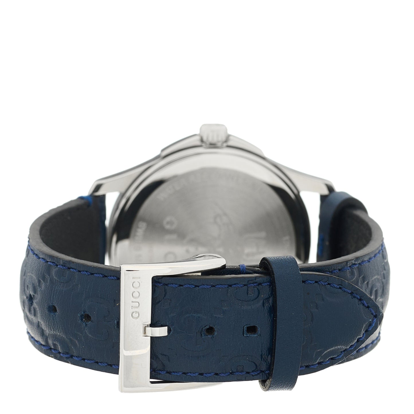 Stainless Steel Calfskin 38mm G-Timeless Quartz Watch Blue
