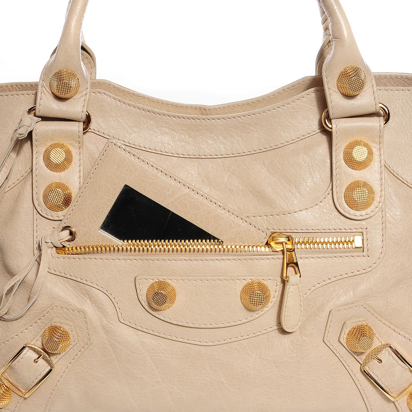 Agneau Giant 21 Gold Hardware City Praline