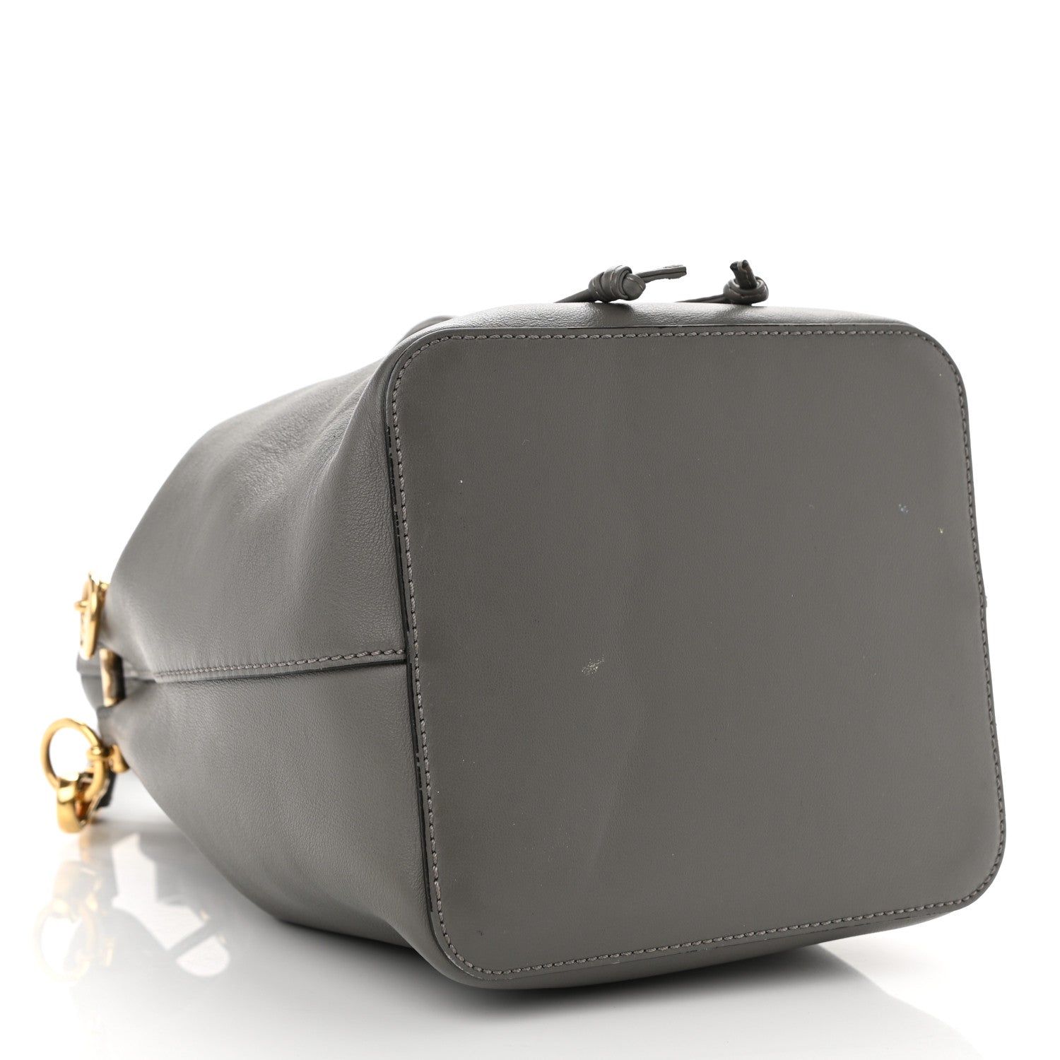 Fendi Vitello Grace Matte F is Fendi Grande Mon Tresor Bucket Bag Argilla 4 of 11