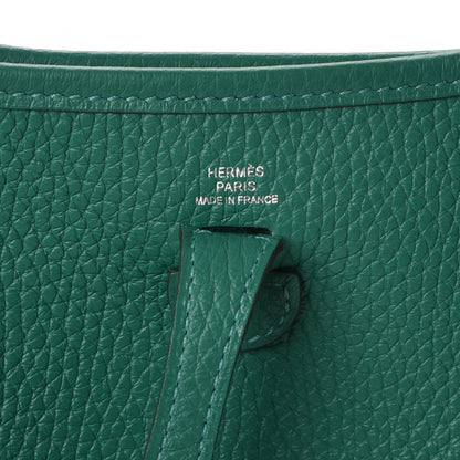 Hermes Taurillon Clemence Amazone Evelyne TPM Vert Vertigo 6 of 8