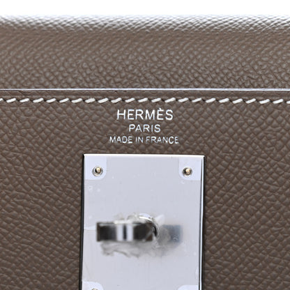 Hermes Epsom Kelly Sellier 28 Etoupe 7 of 10