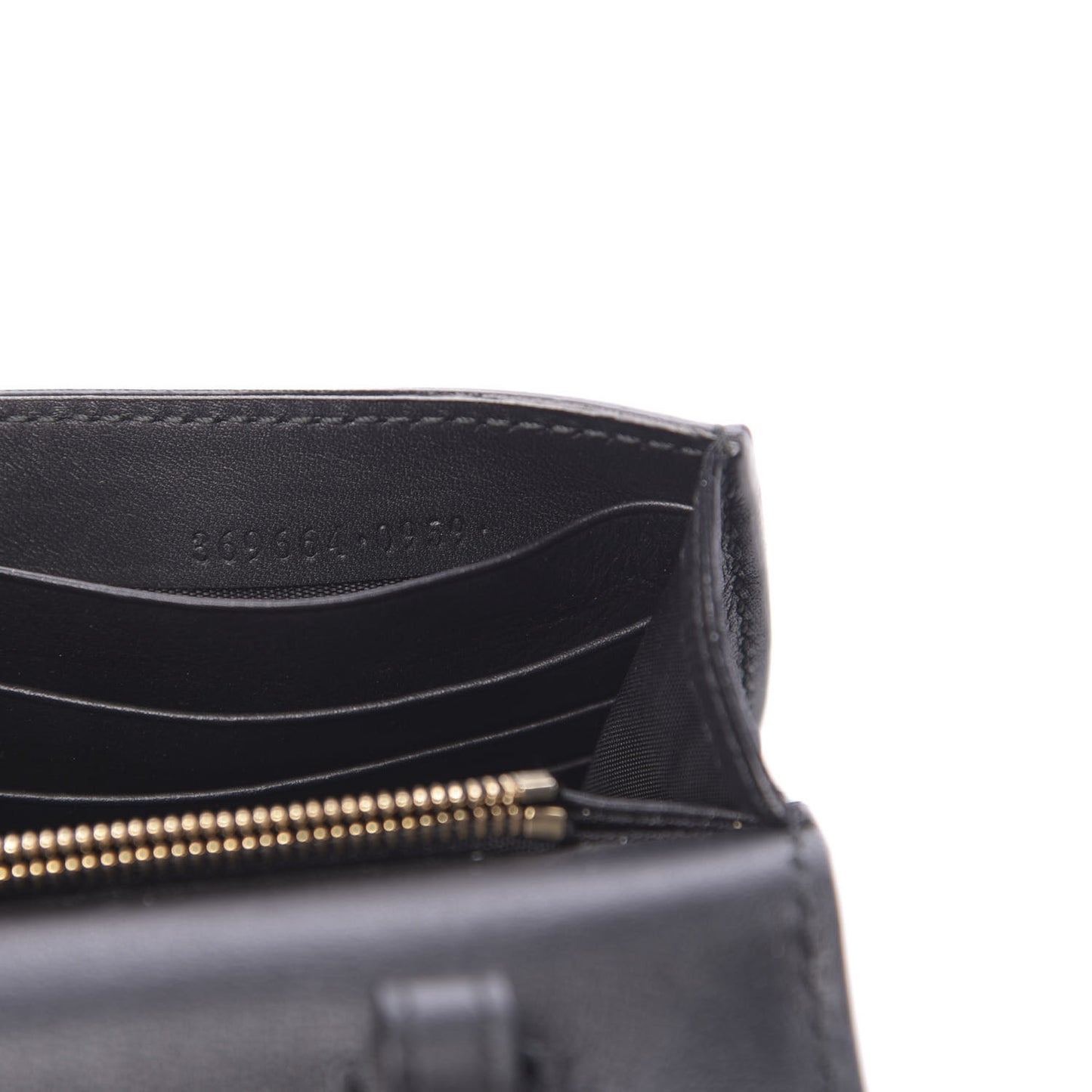 Calfskin Icon Wallet Black