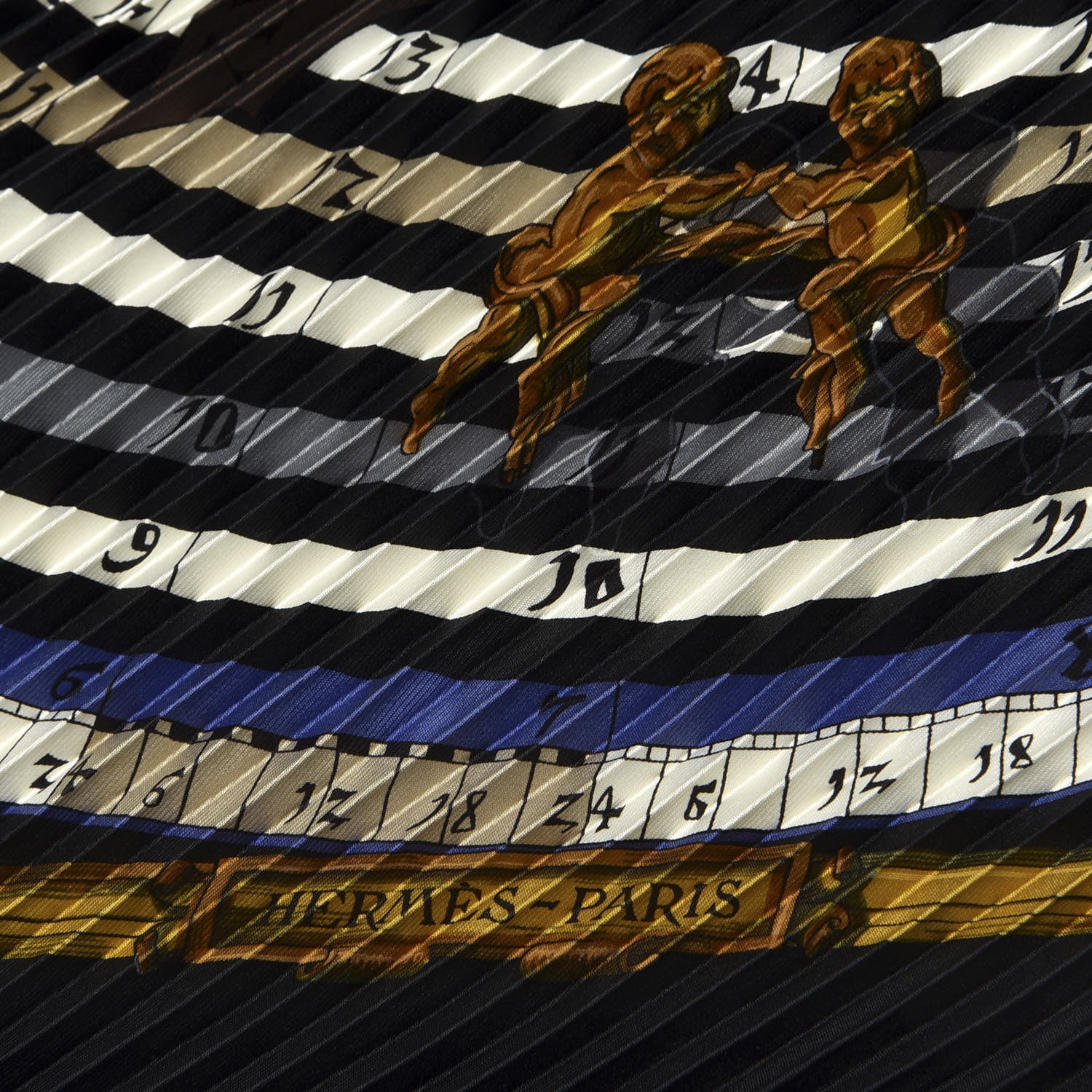 Hermes Silk Plisse Astrologie Scarf 90 2 of 5