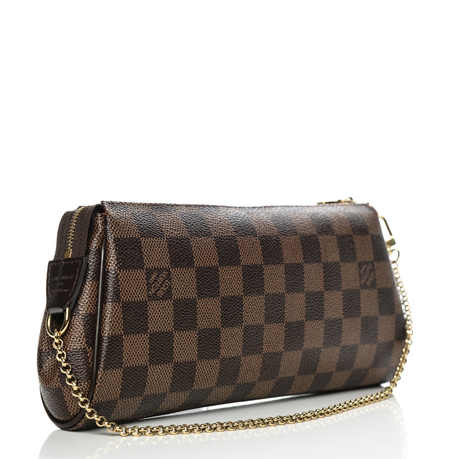 Louis Vuitton Damier Ebene Eva Clutch 3 of 6