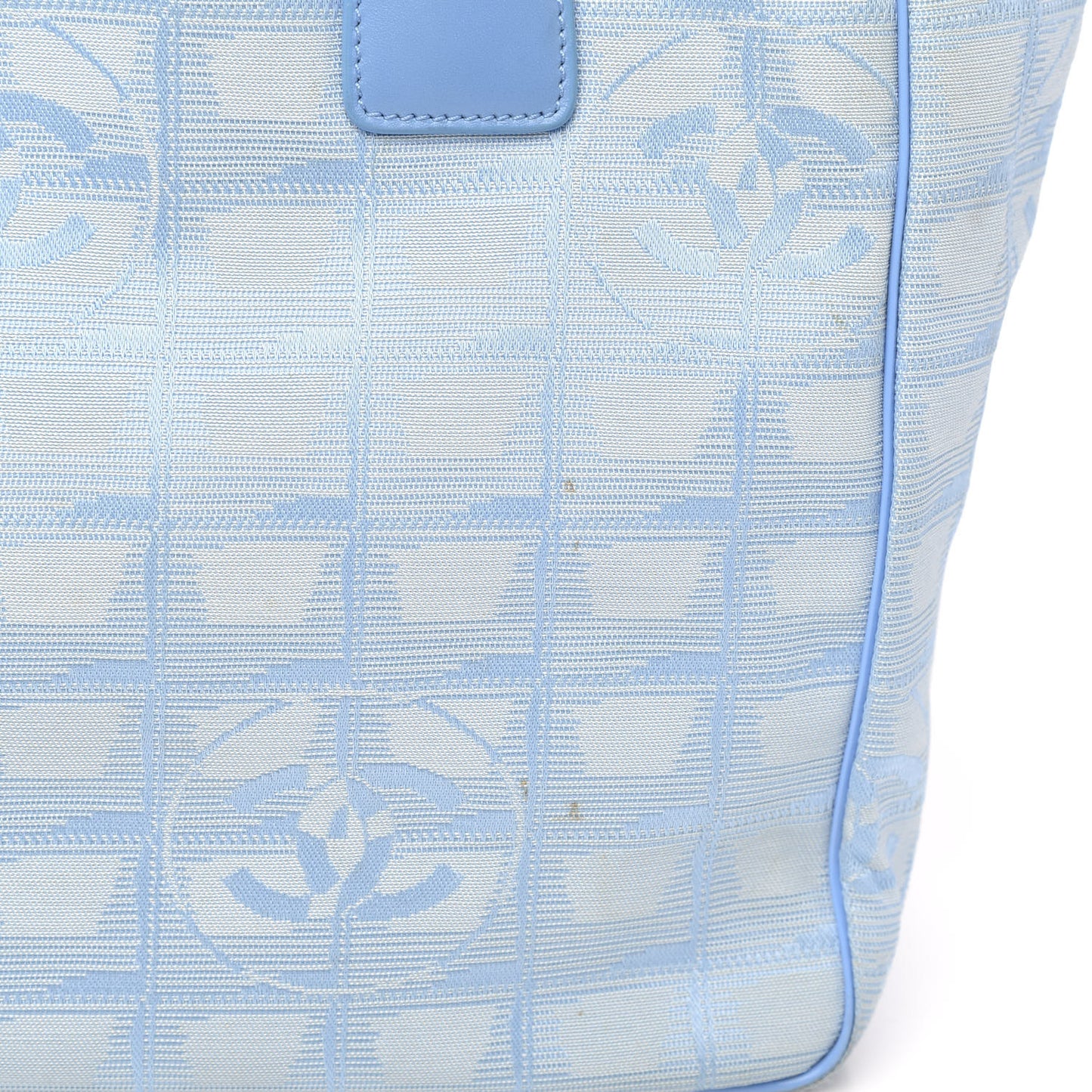 Nylon Small Travel Tote Blue