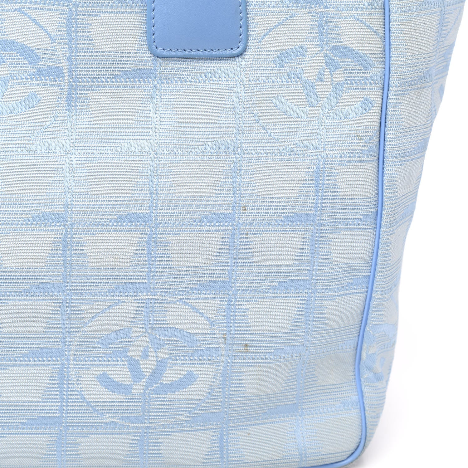 Chanel Nylon Small Travel Tote Blue 11 of 15