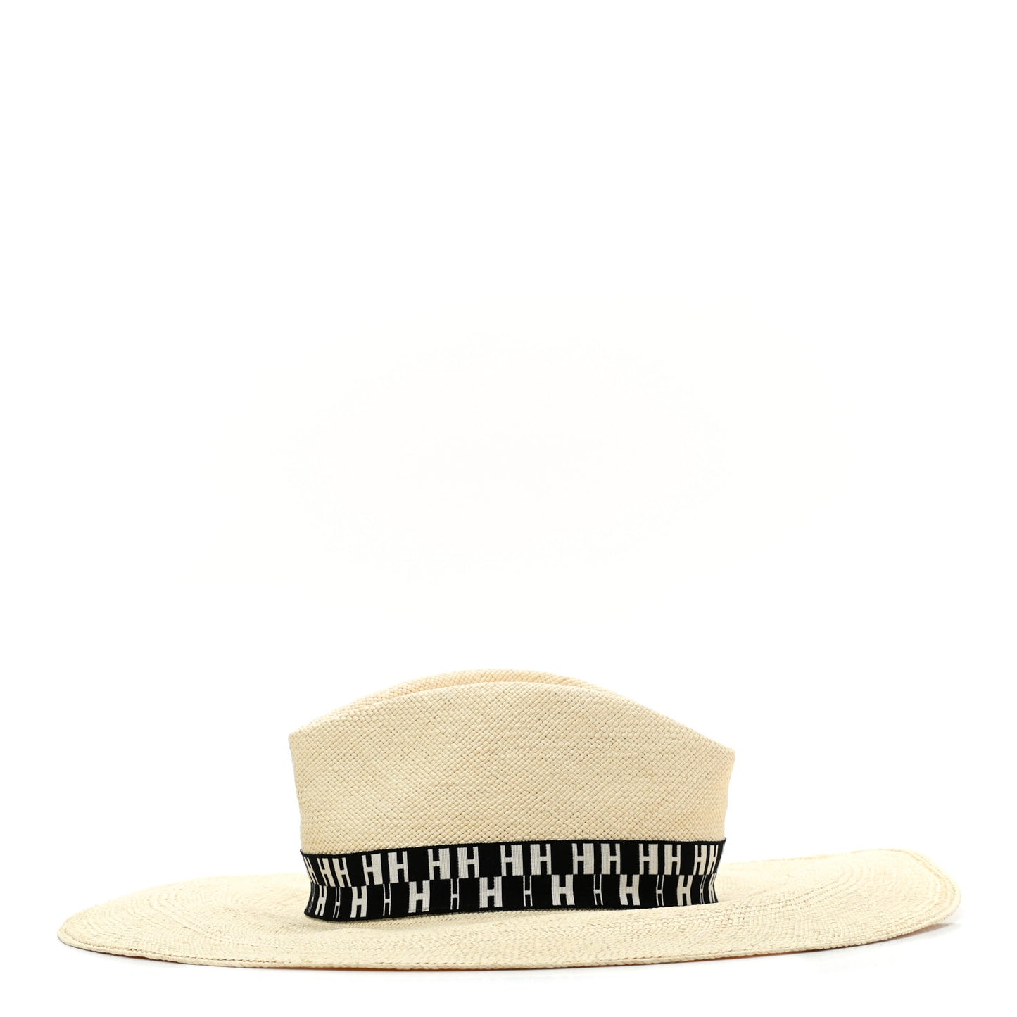 Straw Arizona Panama Brisa Hat 57 Naturel Ecru Black