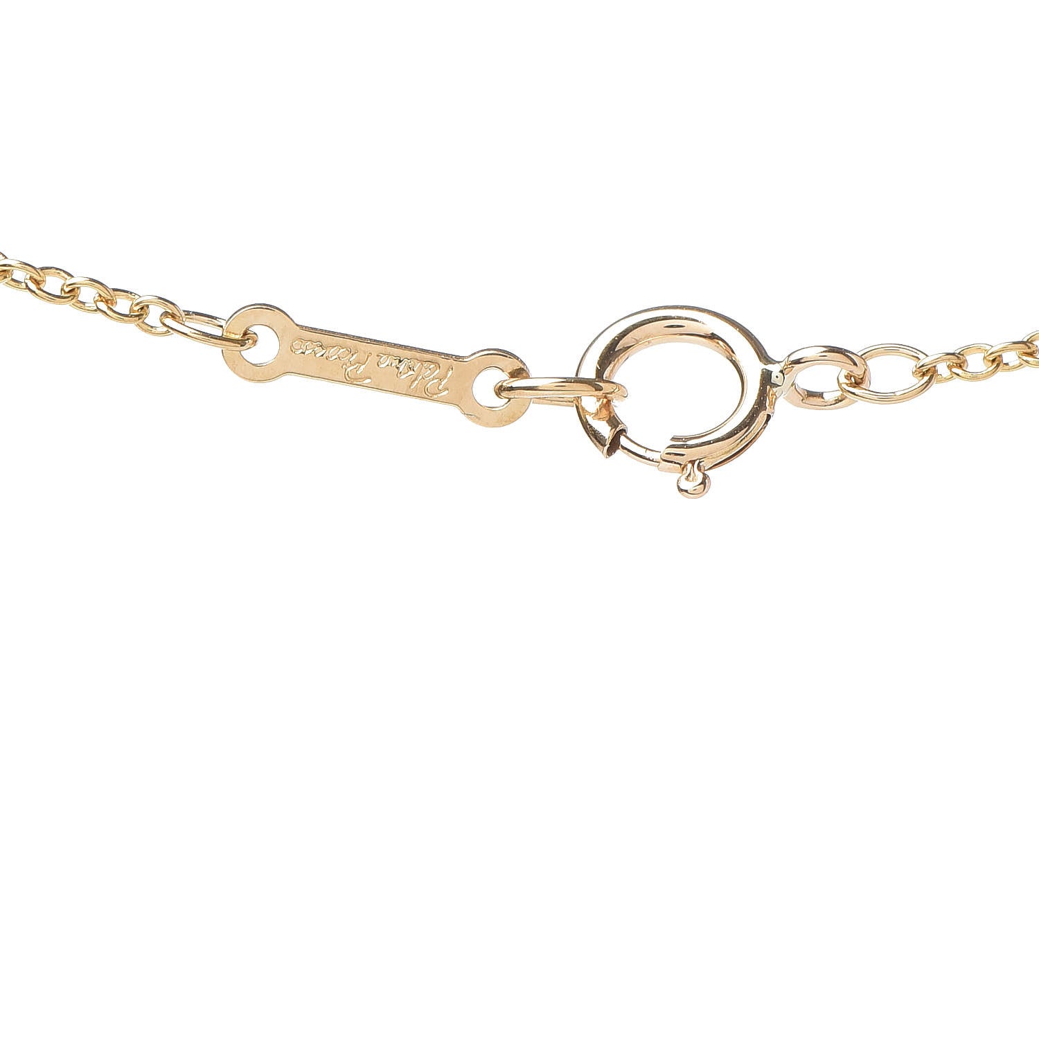 Tiffany 18K Yellow Gold Diamond Small Paloma Picasso Loving Heart Pendant Necklace 6 of 6