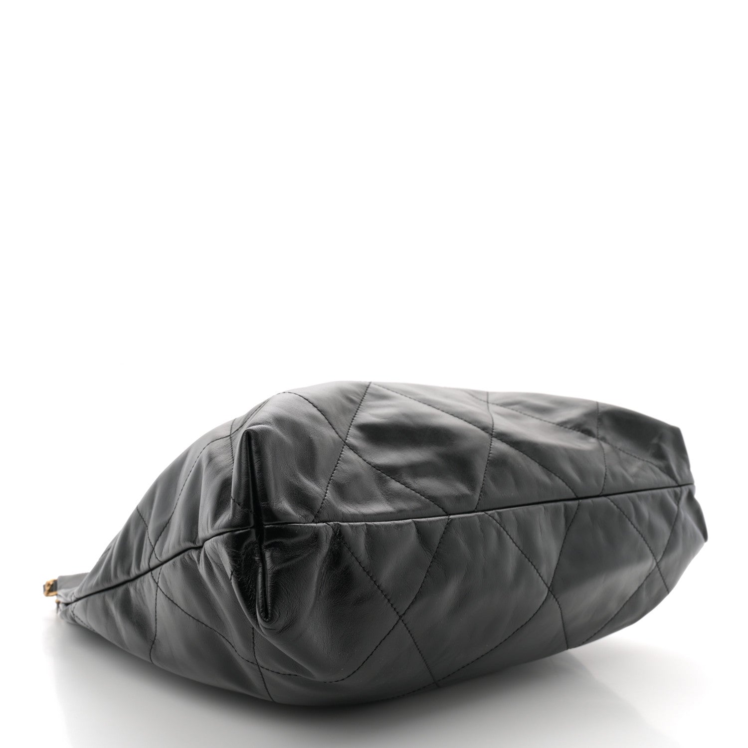 Chanel Shiny Calfskin Quilted Chanel 22 Black 5 of 11