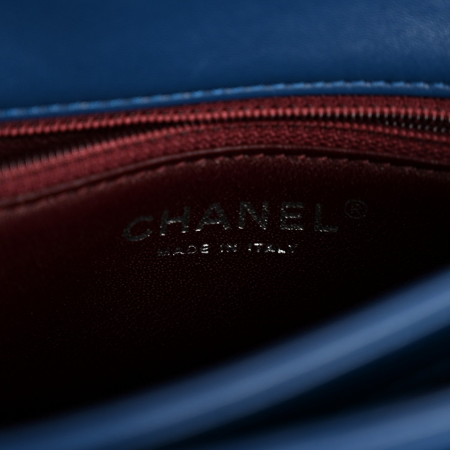 Chanel Lambskin Quilted Small Trendy CC Flap Dual Handle Bag Blue 6 of 15