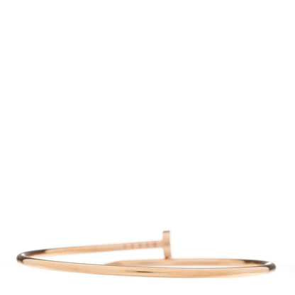 Cartier 18K Pink Gold Small Juste Un Clou Bracelet 18 2 of 4
